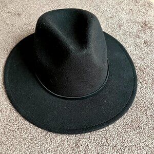 Classic Black Fedora Hat